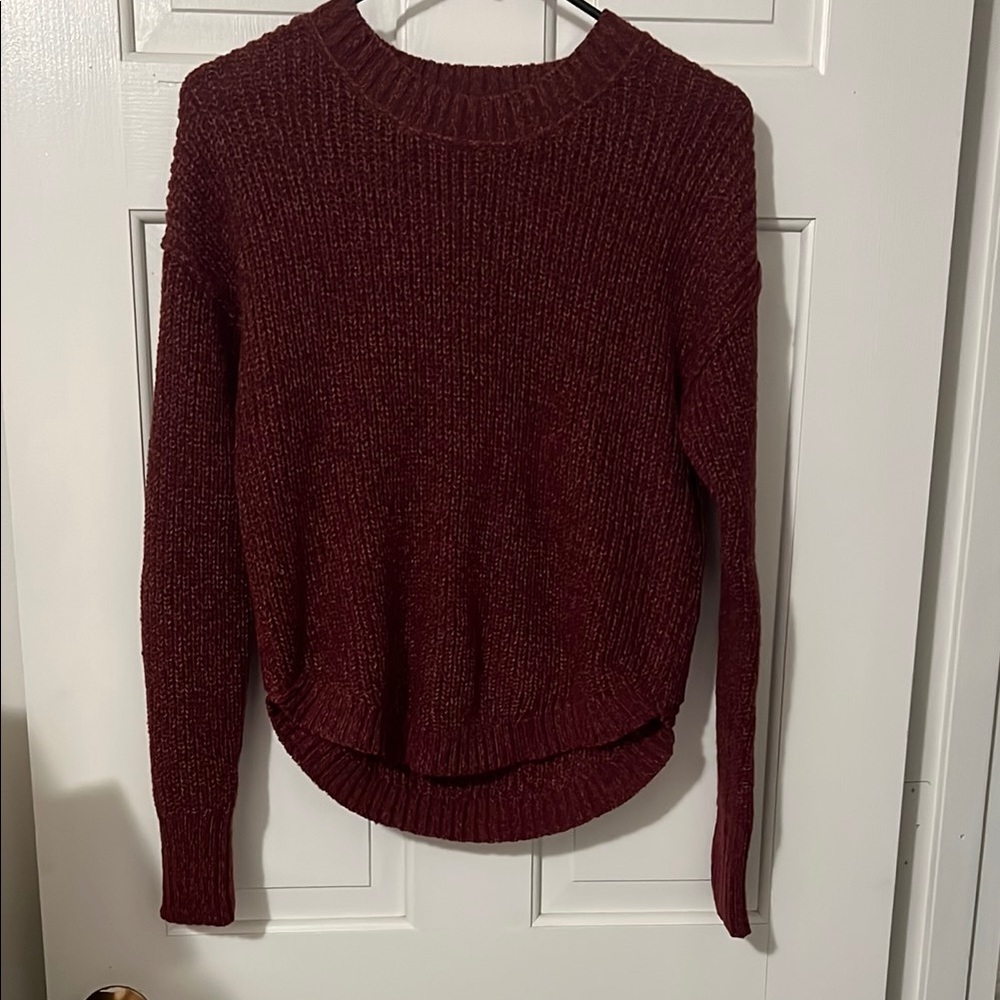 SO  Crew Neck Sweater Soft Knit Cozy